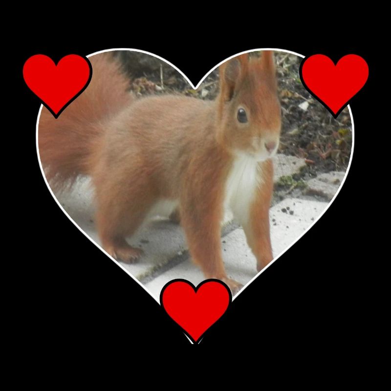 Eichhörnchen Squirrel Liebe Love Herz