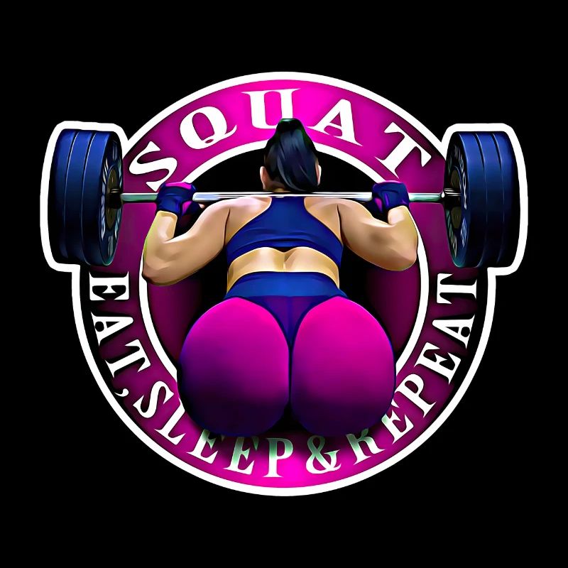 Squat, Eat, Sleep & Repeat.