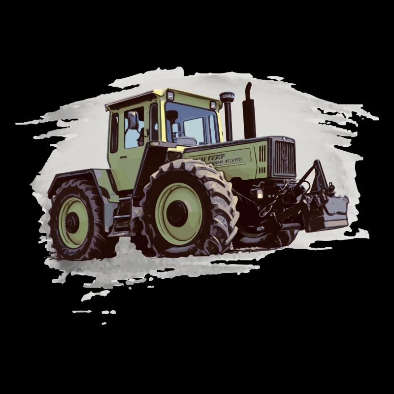 MB-trac 1300 with weights