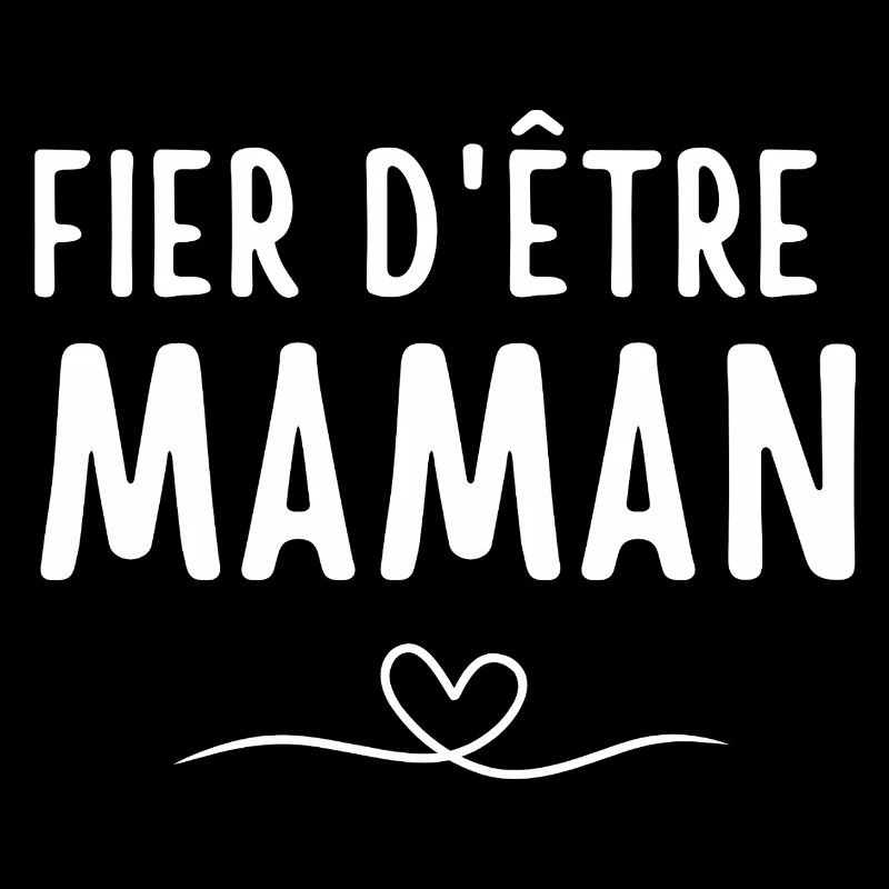 Stolz darauf, eine Mutter mit positiver Botschaft zu sein