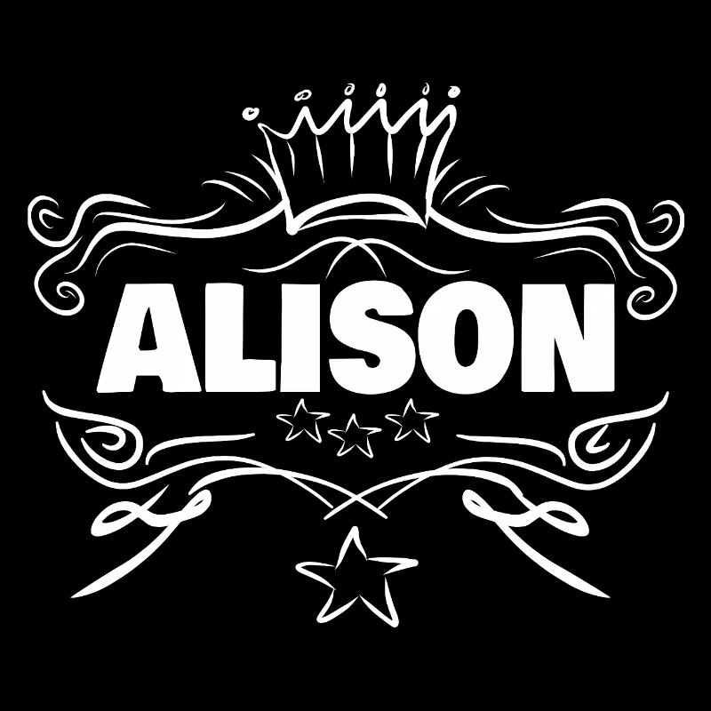Alison als Baby