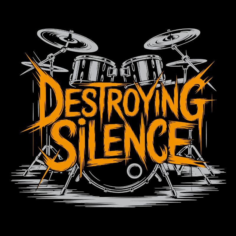 Schlagzeuger Drumset Design