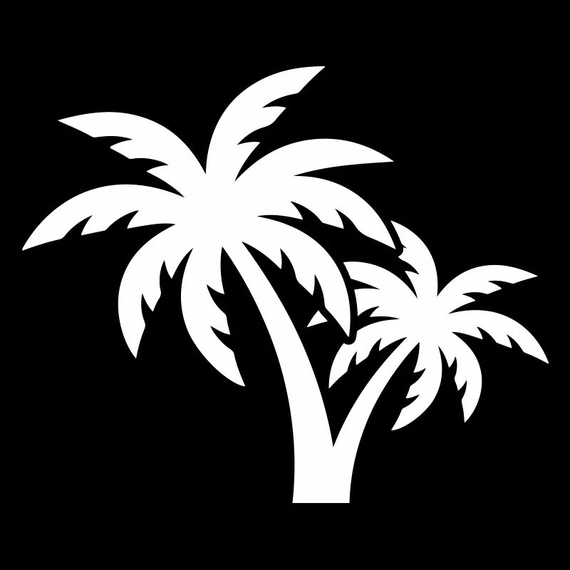 Palmen Symbol Strand