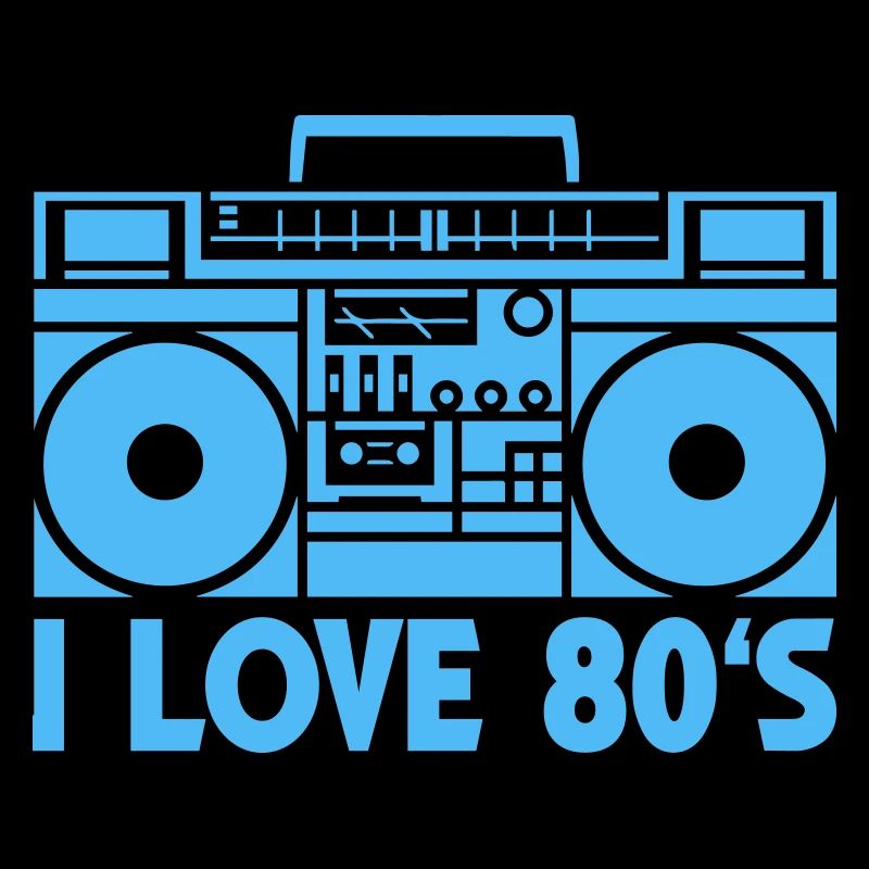 80s Boombox Statement