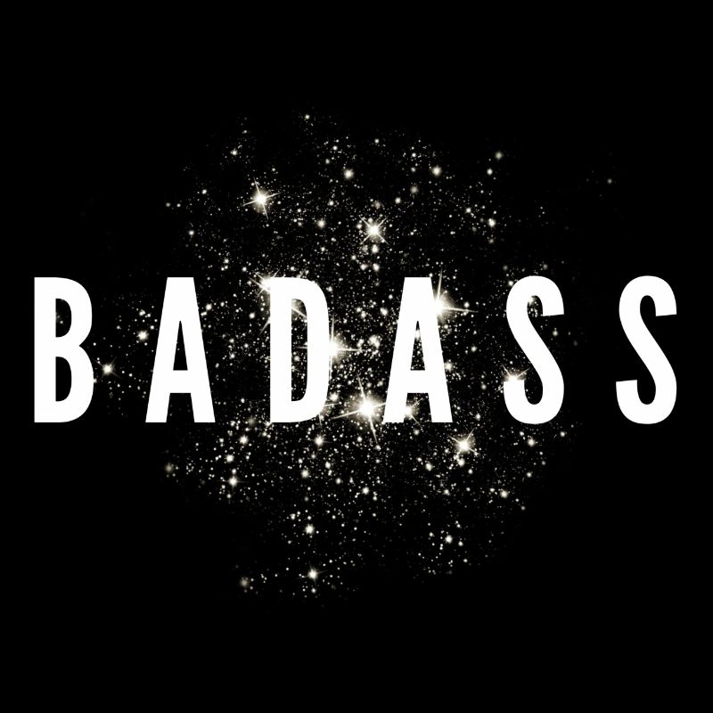 Badass Glitter Stars Mental Strength Statement