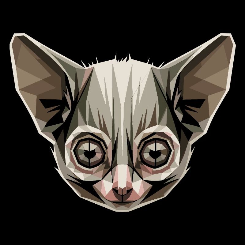 Galago Buisson Bébé Singe Galagos Singe Mignon Galago