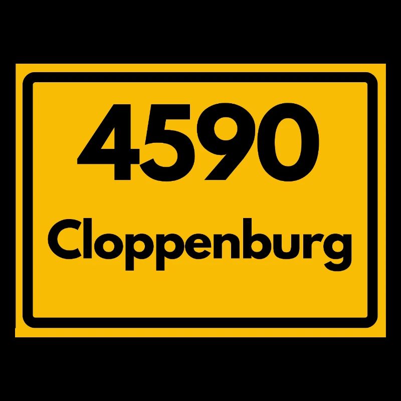 ALTE POSTLEITZAHL PLZ RETRO 4590 CLOPPENBURG