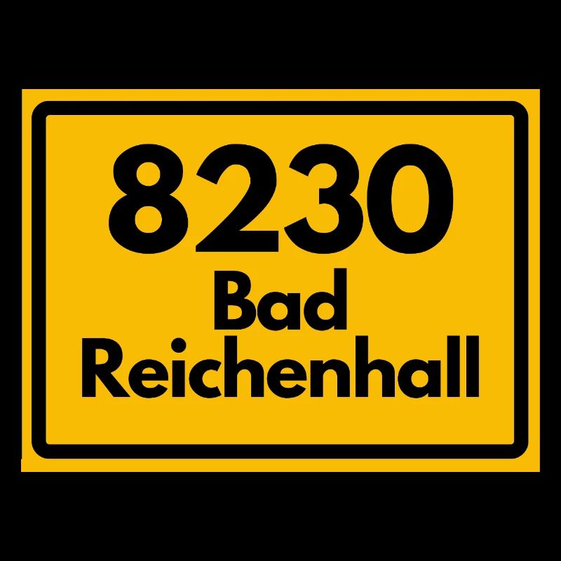 OLD POSTCODE RETRO 8230 BAD REICHENHALL HEIMA