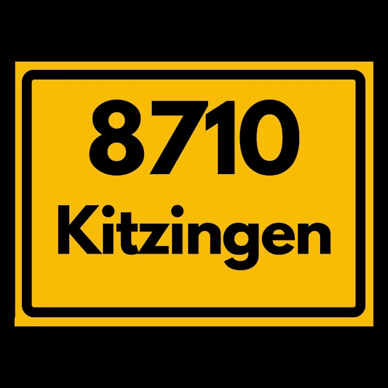 ALTE POSTLEITZAHL PLZ 8710 KITZINGEN HEIMATSTOLZ