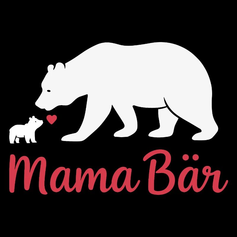 Future Mom MAMA BEAR Retro Funny
