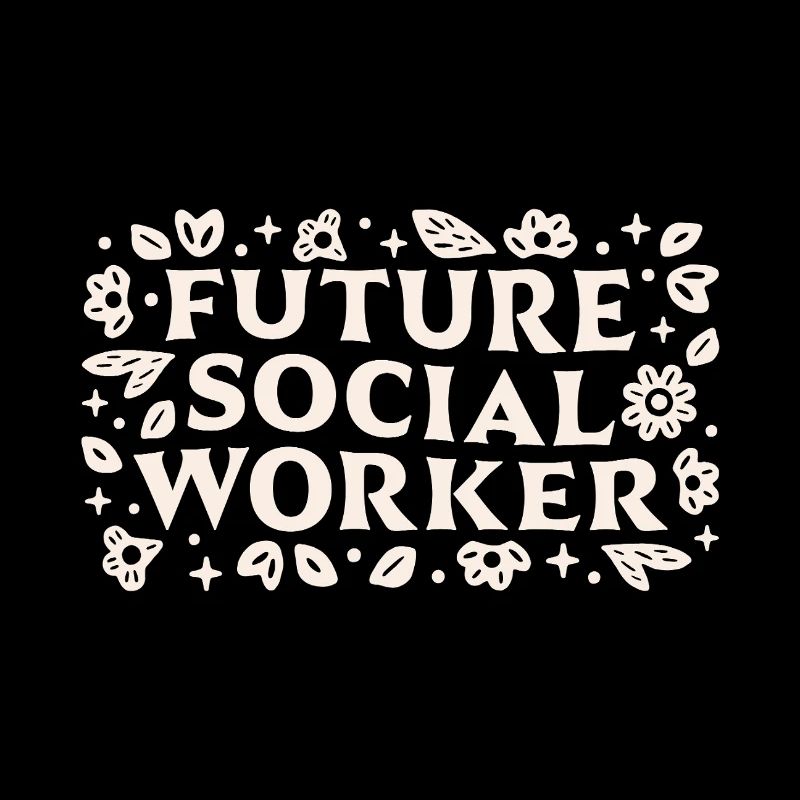 Zukünftiger Student der Sozialarbeiterin oder des Sozialarbeiters