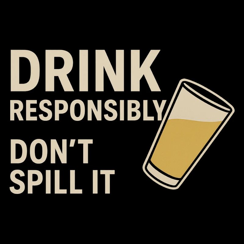 Drink responsibly