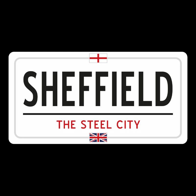 Ortsschild Sheffield