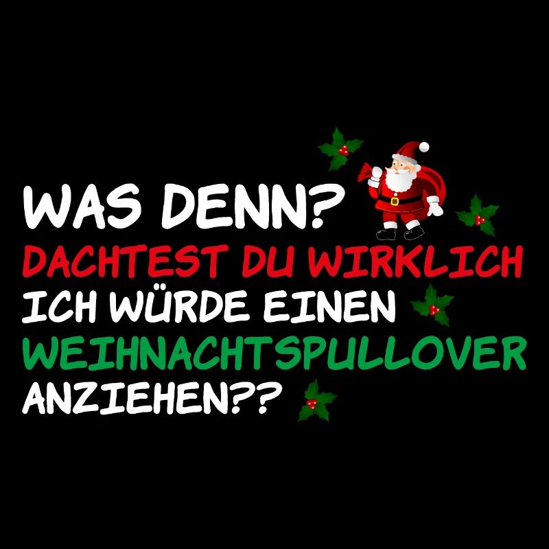 Weihnachtspullover Weihnachtsmann Weihnachten