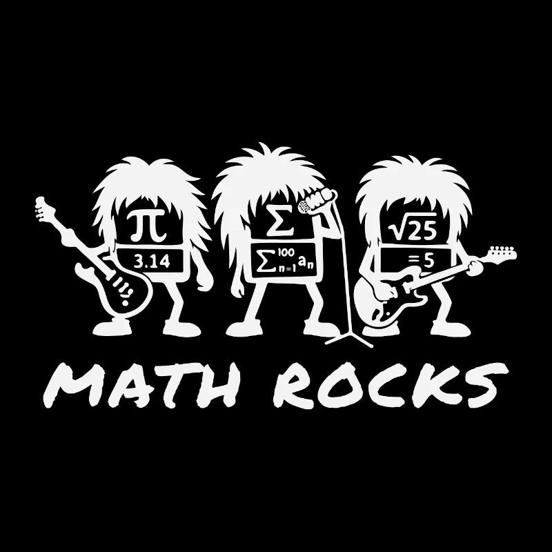Math Rocks Formulas School Humor