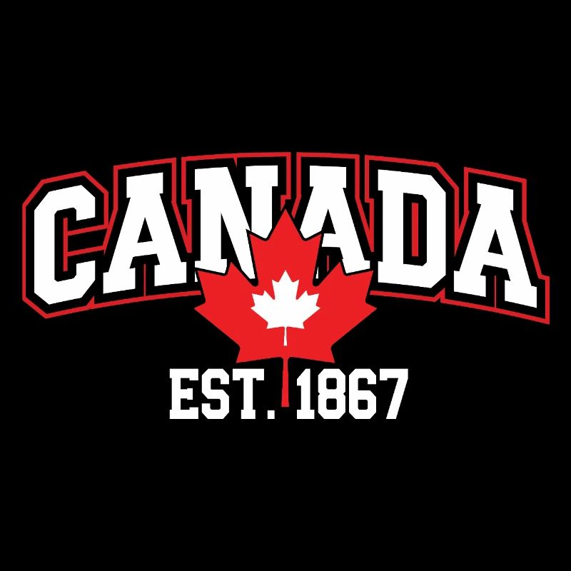 Canada Patriotic Maple Leaf Design