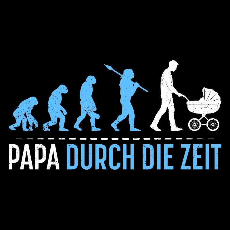 Werdender Vater PAPA DURCH DIE ZEIT Lustig