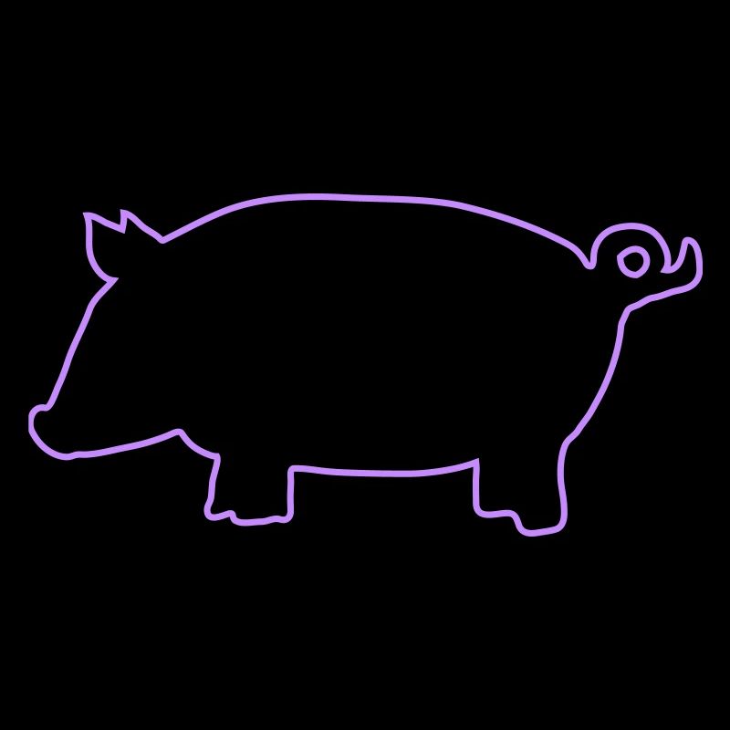 Pig Silhouette