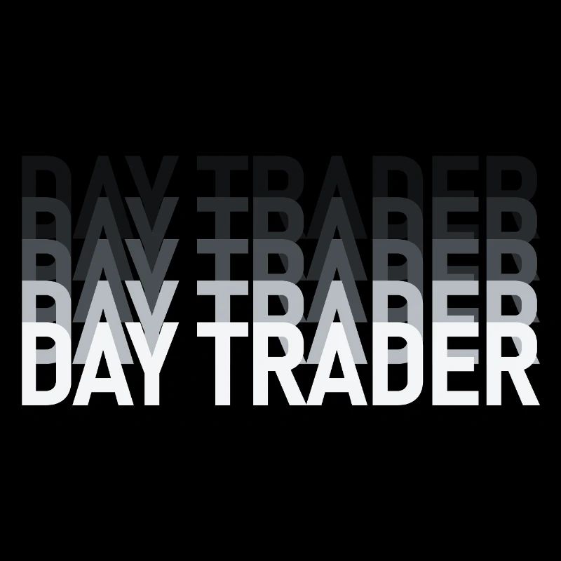 Day Trader Marché boursier Trader boursier