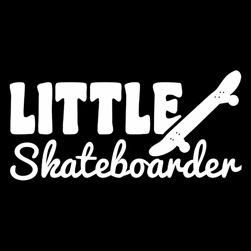 Lustiger kleiner Skateboarder
