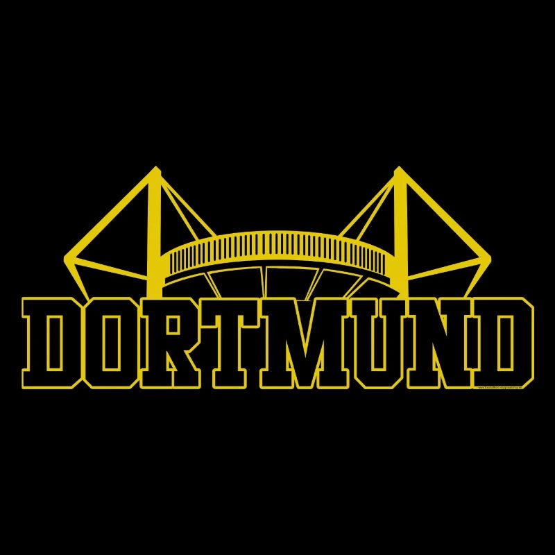 Fan du stade de Dortmund