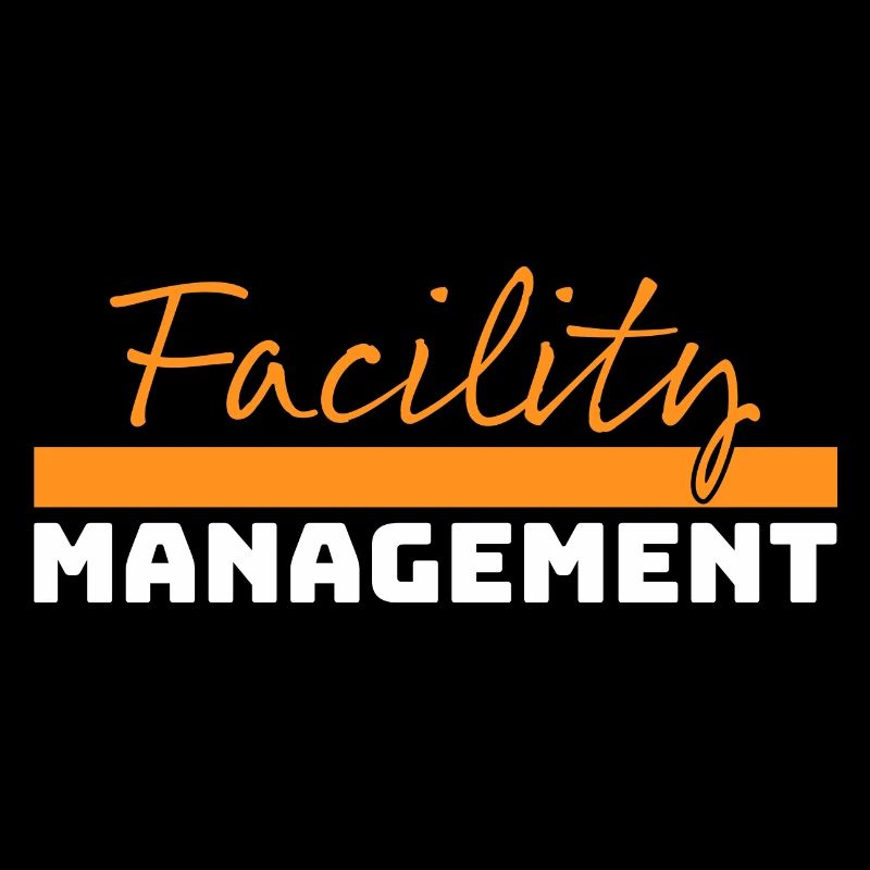 Tshirt Facility Management orange weiss