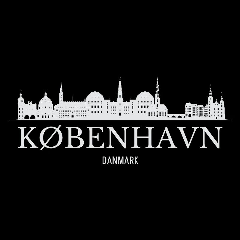 Copenhague Skyline, Copenhague Danemark
