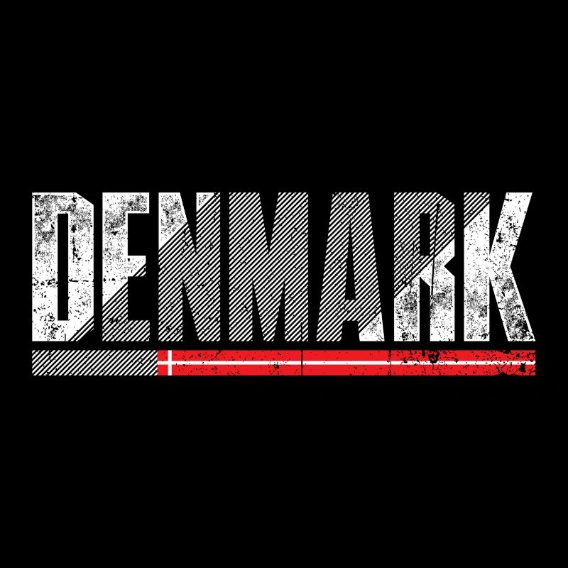 Denmark Distressed Typography
