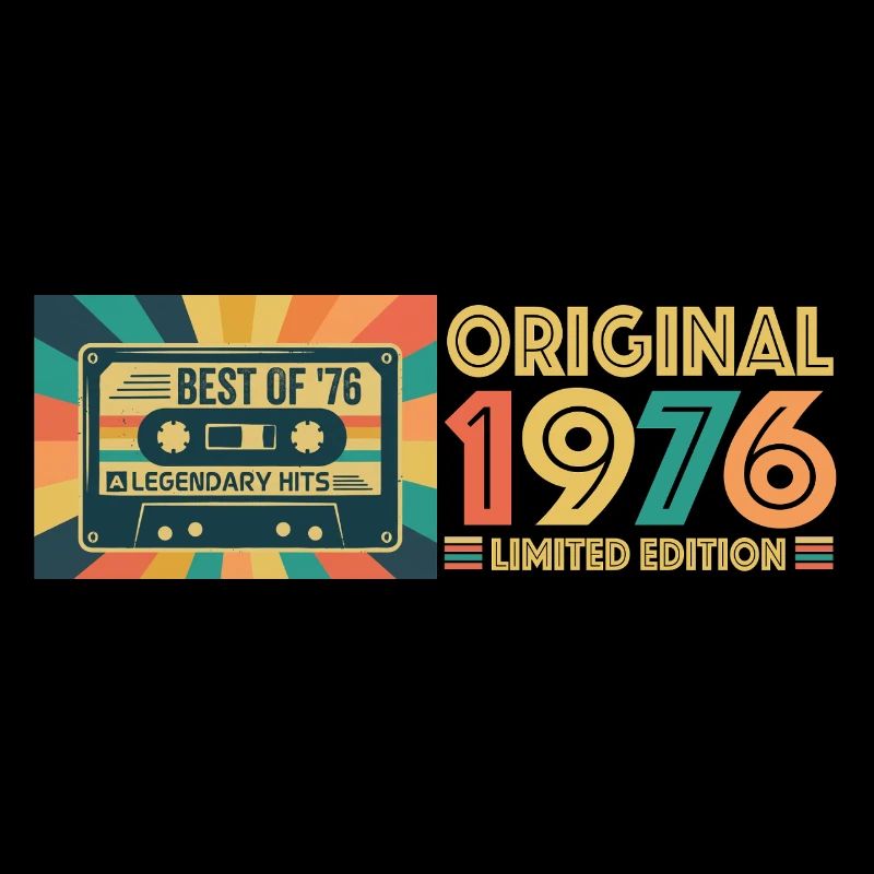 Cassette rétro édition limitée 1976