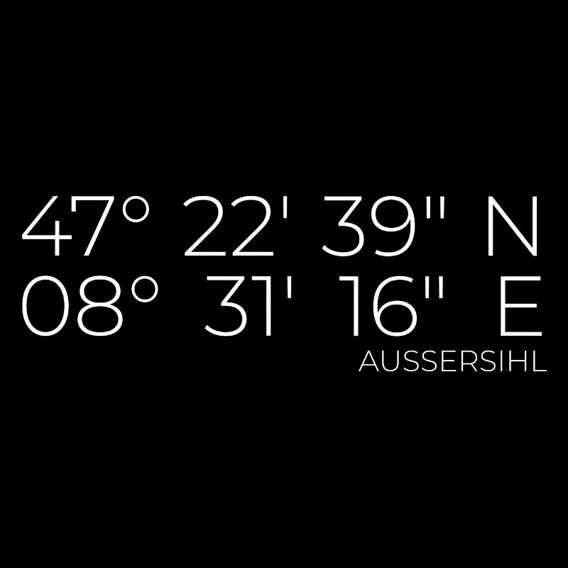 Coordinates Aussersihl Kreis 4 Zürich