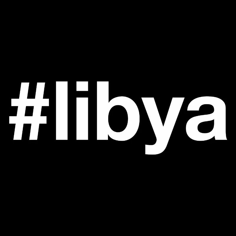 LIBYA Hashtag Libyen