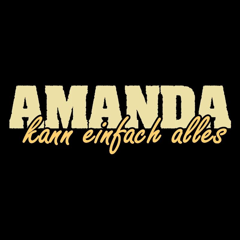 Amanda als Spruch