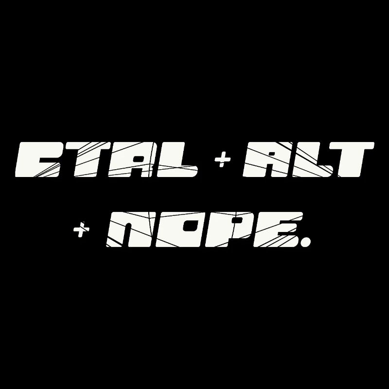 CTRL ALT : Non