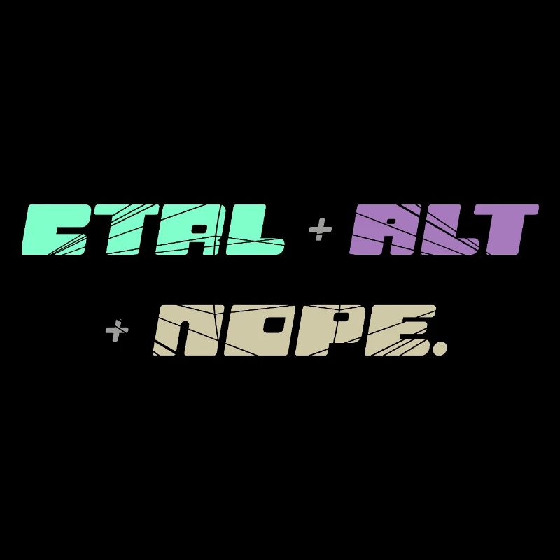 CTRL ALT : Non