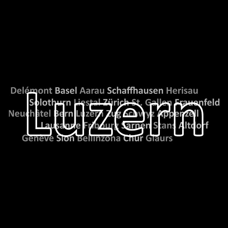 Schweizer Städte Luzern