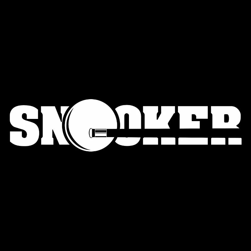 Symbole de queue de billard Icône de logo de joueur de billard