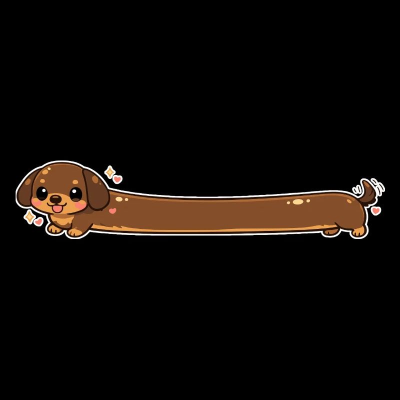 Long, teckel mignon