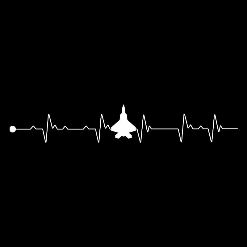 Heartbeat jet plane