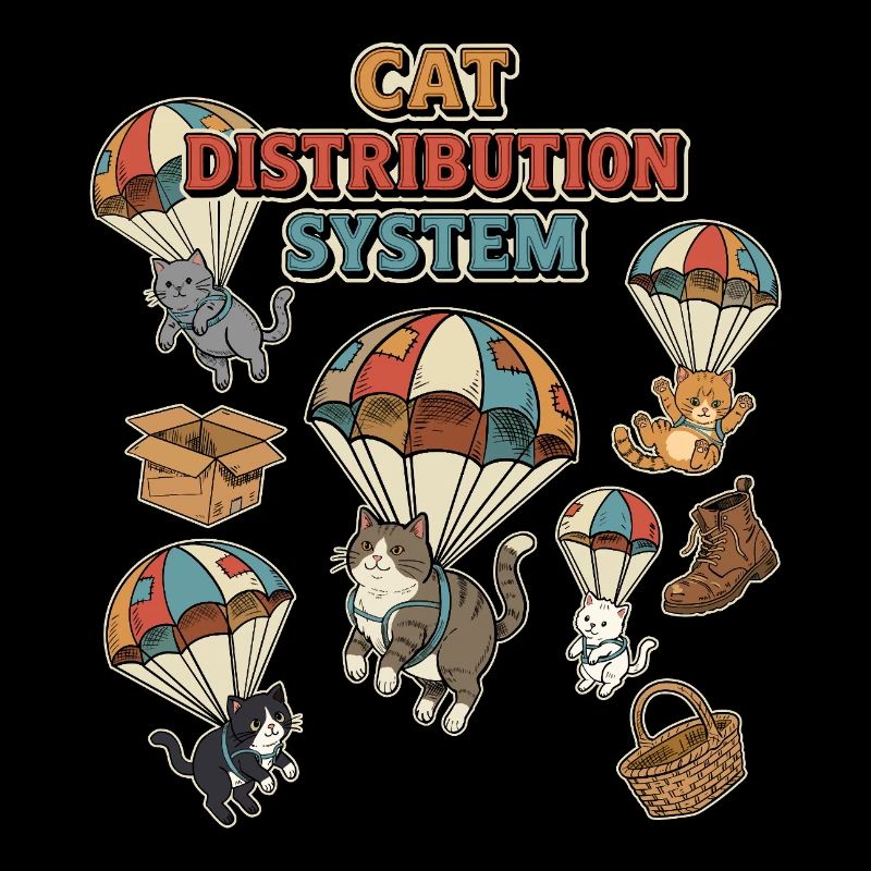 Système de distribution des chats