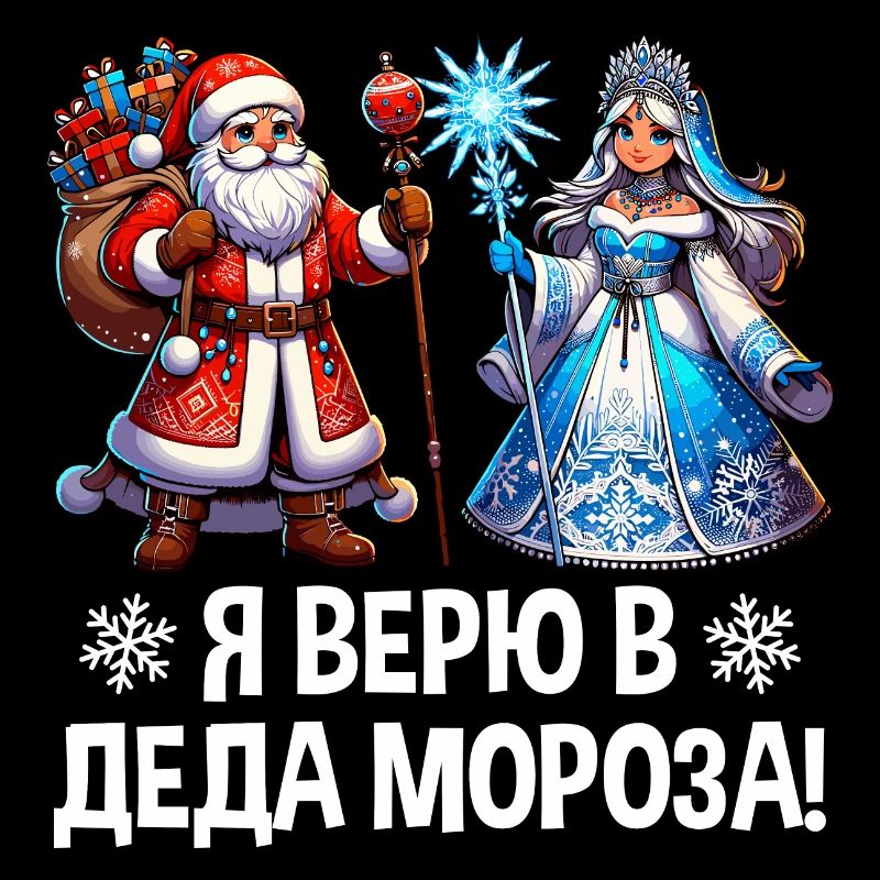 Ded Moroz Snegurotschka russischer Weihnachtsmann