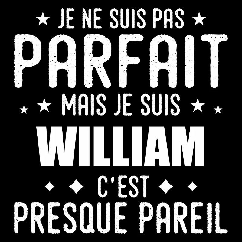 William: authentisch, unvollkommen, oben, Perfektion