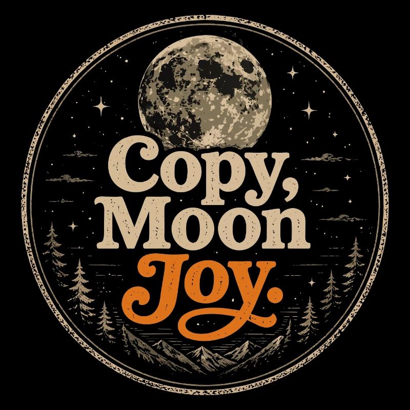 Lunar Joy Celestial Vintage Design