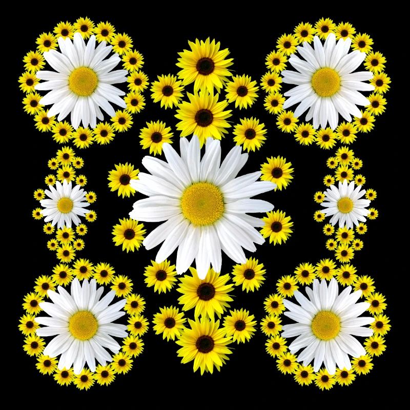 Blumen Margeriten Sonnenblumen Gänseblümchen
