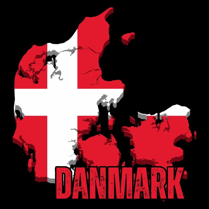 Fierté danoise, drapeau du Danemark