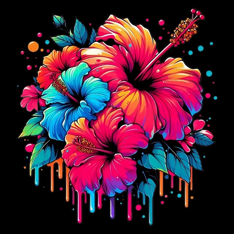 Fleurs d’hibiscus
