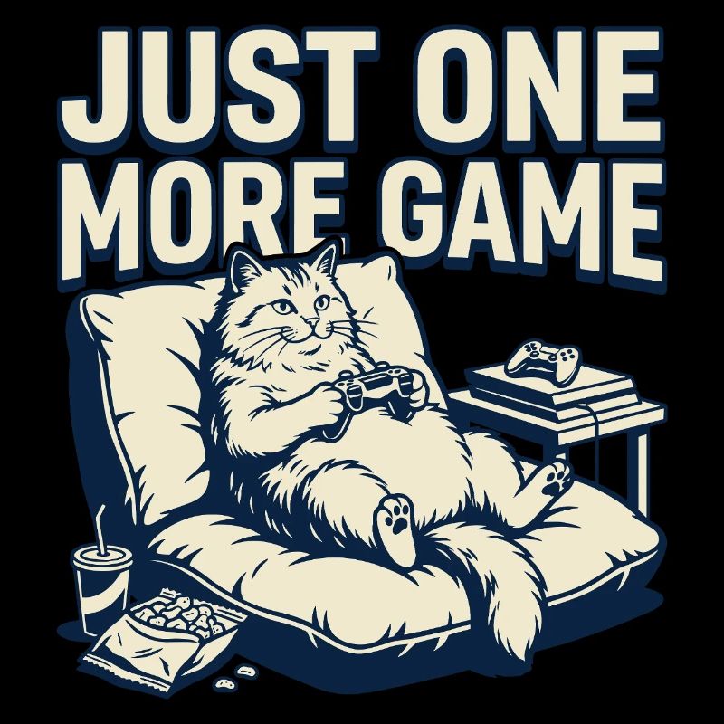 Nur noch ein Spiel Katzenlounge