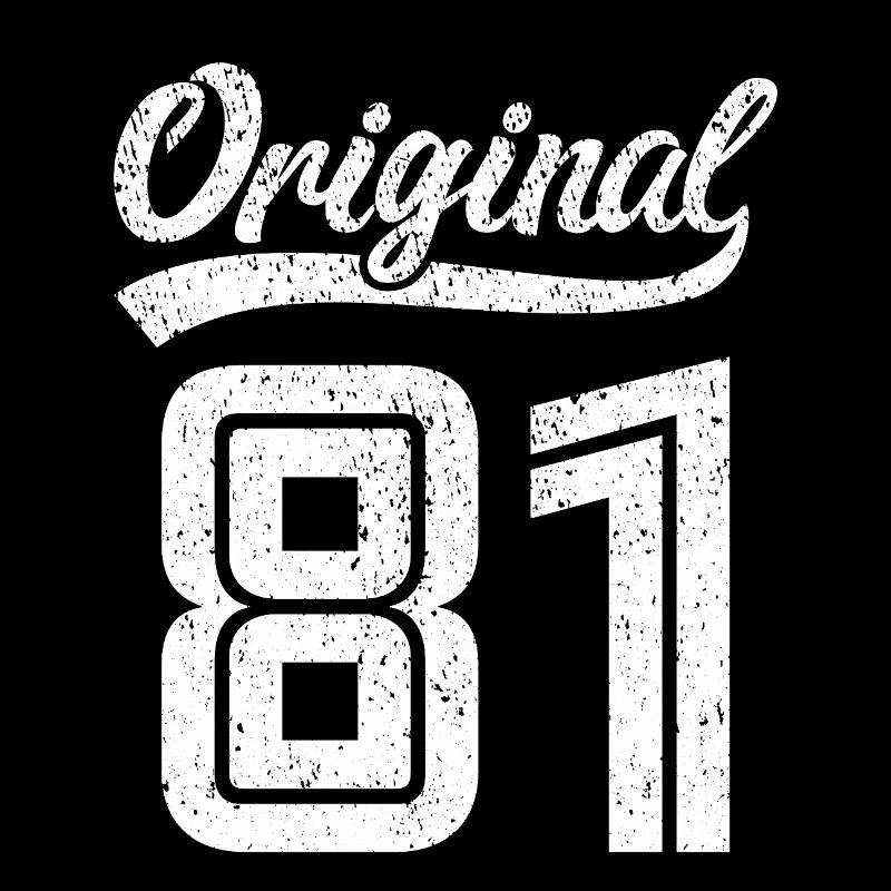 1981 Original 81 Né en 1981