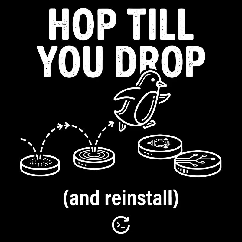 Hop Till You Drop Linux Reinstall