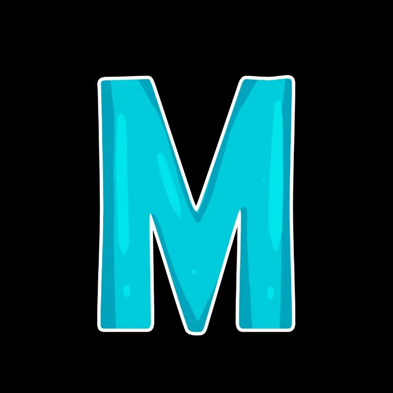 Buchstabe M Anfangsbuchstabe