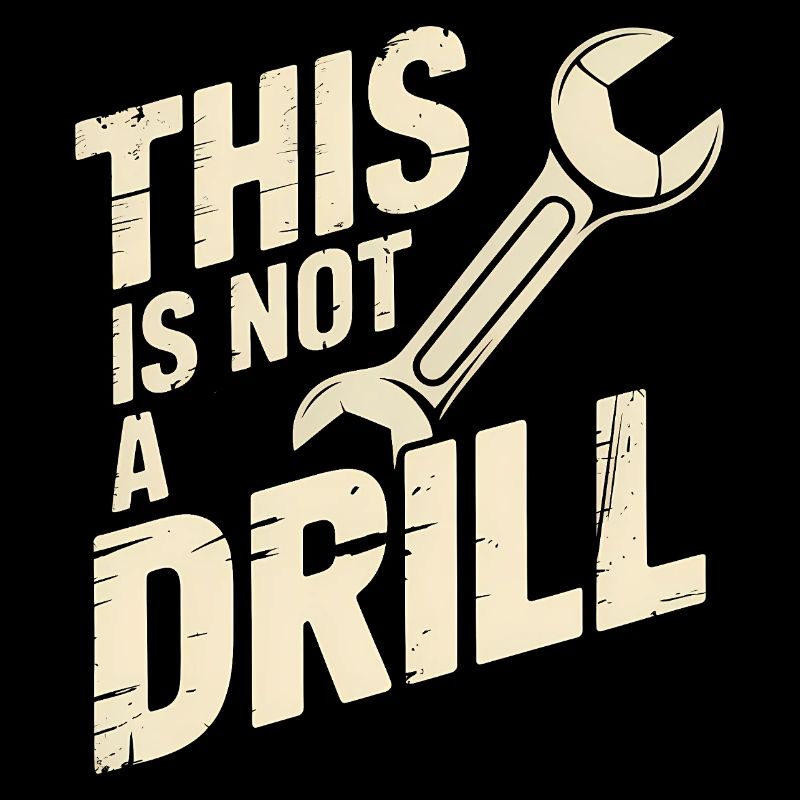 Ceci n’est pas un exercice - T-shirt Funny Tools